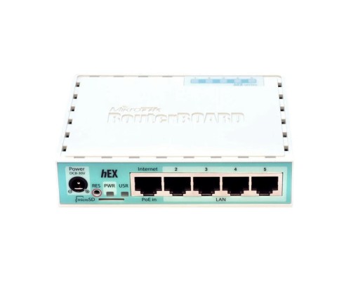 Маршрутизатор MikroTik hEX RB750Gr3