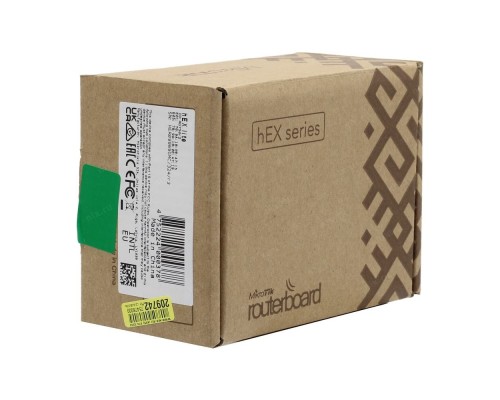 Маршрутизатор MikroTik hEX lite RB750r2, 5х10/100 Мбит/с, белый