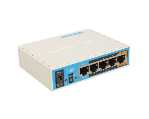Wi-Fi роутер MikroTik hAP RB951UI-2ND белый