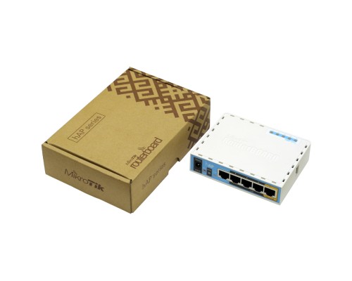 Wi-Fi роутер MikroTik hAP RB951UI-2ND белый