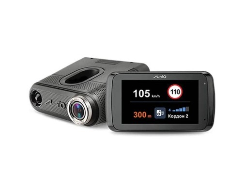 Видеорегистратор с радар-детектором Mio MiVue i88, GPS