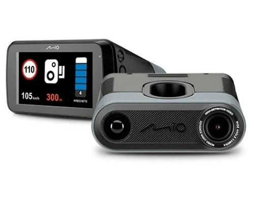 Видеорегистратор с радар-детектором Mio MiVue i90, GPS
