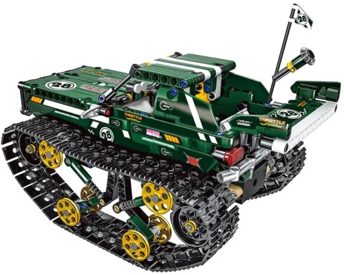 Конструктор Mould King 13026  Зеленый внедорожник с ДУ