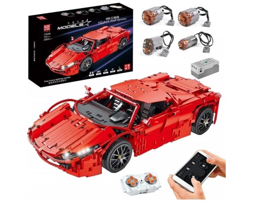 Конструктор Mould King 13048  Красный спорткар с ДУ