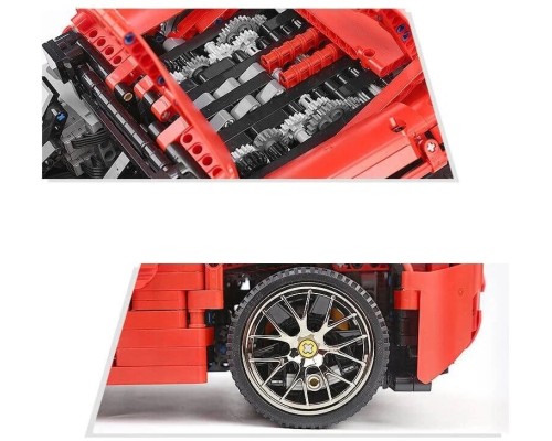 Конструктор Mould King 13048  Красный спорткар с ДУ