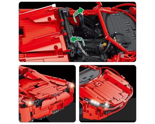 Конструктор Mould King 13048  Красный спорткар с ДУ