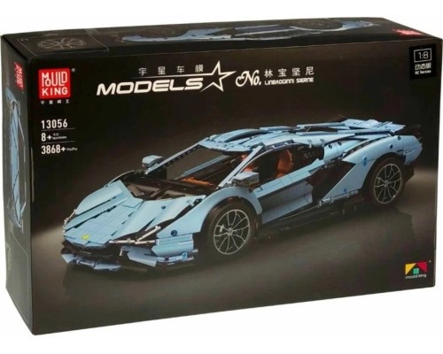 Конструктор Mould King 13056S+D Lamborghini Sian FKP 37 с ДУ и моторизацией