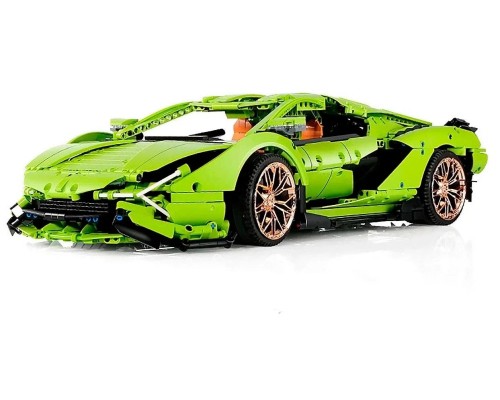 Конструктор Mould King 13057S+D Lamborghini Sian FKP 37 с ДУ и моторизацией