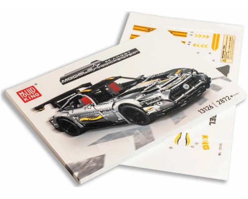 Конструктор Mould King 13126  Мерседес AMG GT QuickSilver 1:8