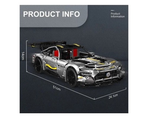 Конструктор Mould King 13126  Мерседес AMG GT QuickSilver 1:8