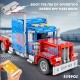 Конструктор Mould King 15001 Грузовик Peterbilt 389 Optimus Prime с ДУ