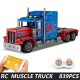 Конструктор Mould King 15001 Грузовик Peterbilt 389 Optimus Prime с ДУ