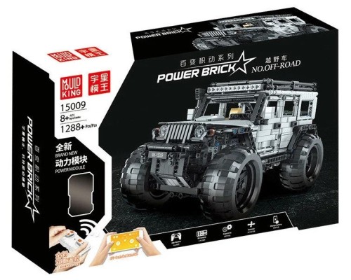 Конструктор Mould King 15009  Jeep Wrangler-Expedition с ДУ