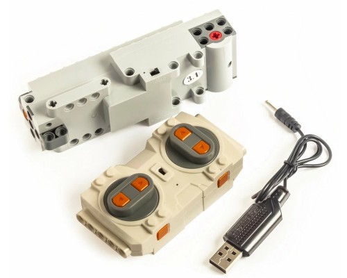 Конструктор Mould King 15019 Контейнерный мусоровоз  с ДУ