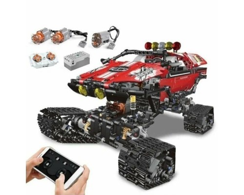 Конструктор Mould King 18010 Полярный снегоход с ДУ