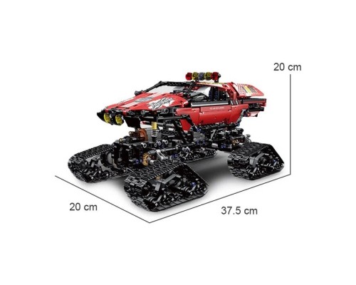 Конструктор Mould King 18010 Полярный снегоход с ДУ