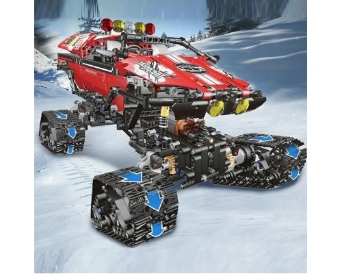 Конструктор Mould King 18010 Полярный снегоход с ДУ