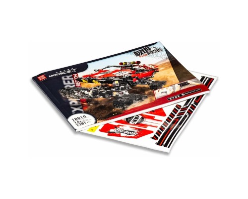 Конструктор Mould King 18010 Полярный снегоход с ДУ