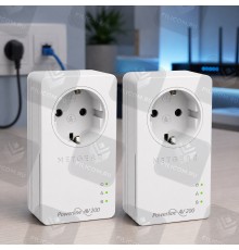 Комплект PLC адаптеров NETGEAR Powerline AV+ 200 Nano Set XAVB1601