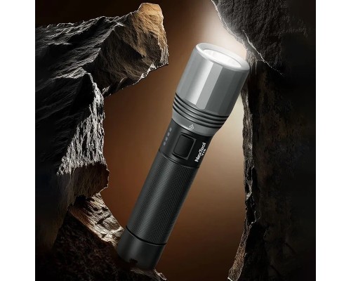 Фонарь NexTool Flashlight High Lumens T10 (NE20343), черный/серый