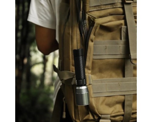 Фонарь NexTool Flashlight High Lumens T10 (NE20343), черный/серый