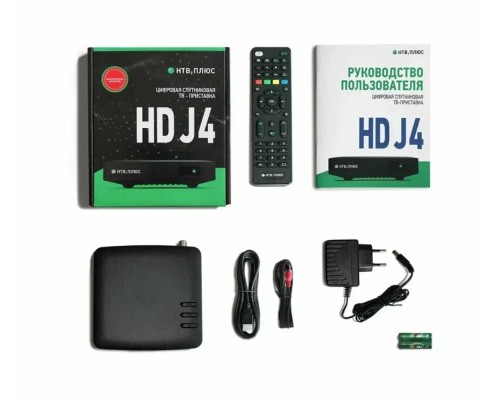 Спутниковый ресивер NTV-PLUS HD J4 (без карты доступа НТВ, Плюс) Запад