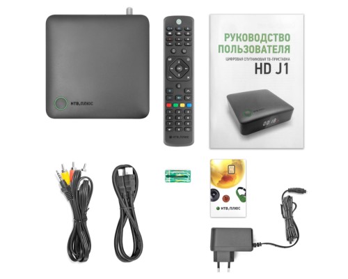 NTV PLUS HD J1 Спутниковый ресивер с картой доступа НТВ,Плюс Запад 199