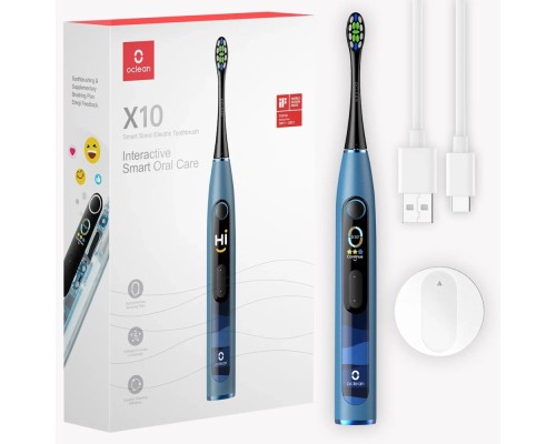 Электрическая зубная щётка Oclean X10 (R3100) Ocean Blue