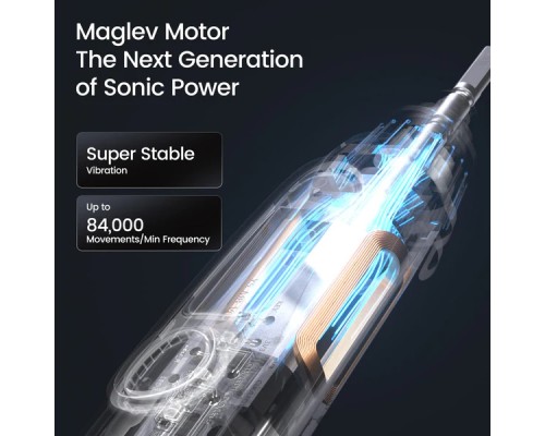 Электрическая зубная щетка Oclean X Pro Didital (Y2076), 2 насадки, темно-синий