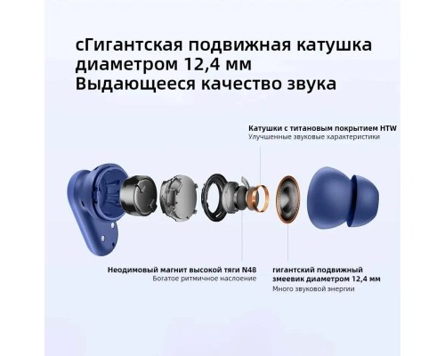 Беспроводные наушники OnePlus Buds V, blue (E510A)