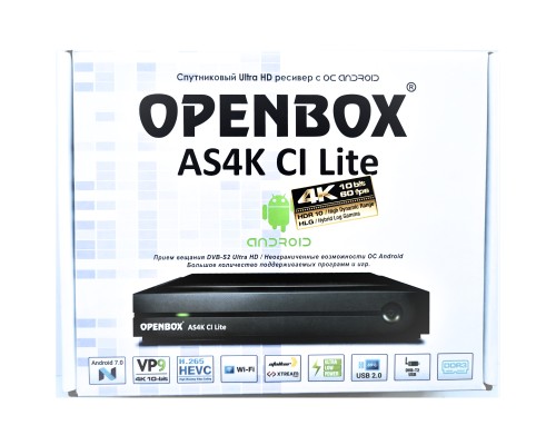 OPENBOX AS4K CI Lite (Опенбокс)