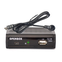 Openbox T2-06 mini DVB-T/T2 Цифровой эфирный ресивер с выносным ИК приемником без индикатора