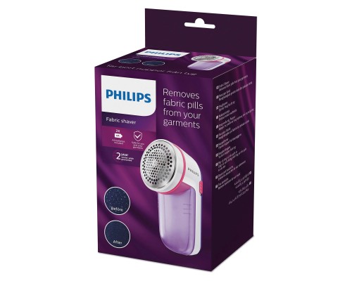 Машинка для удаления катышков Philips GC026/30 розовый