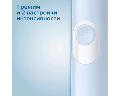 Звуковая зубная щетка Philips Sonicare ProtectiveClean 4300 HX6803/04, светло-голубой