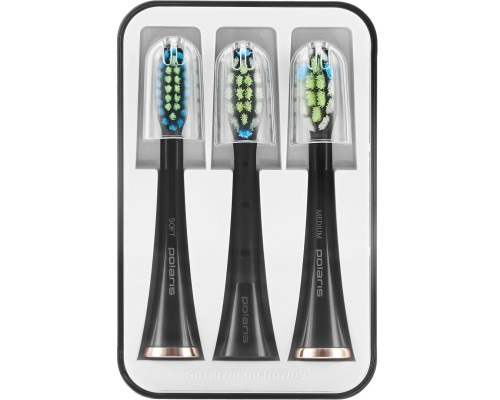 Электрическая зубная щетка Polaris PETB 0101 BL/TC, черный