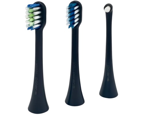 Электрическая зубная щетка POLARIS PETB 0220T, 5 режимов, графитовая, дорожный футляр