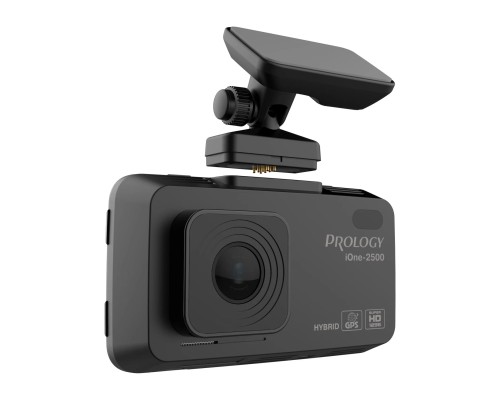 Видеорегистратор с радар-детектором Prology iOne-2500, ГЛОНАСС, черный