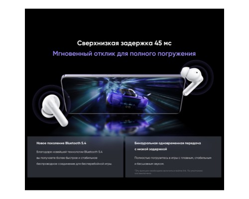 Беспроводные наушники Realme Buds T310 Белый (RMA2303 Snow White)