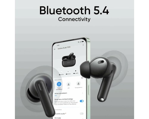 Беспроводные наушники Realme Buds T310 Черный (RMA2303 Vibrant Black)