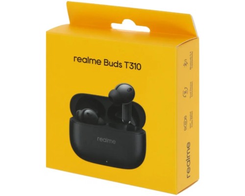 Беспроводные наушники Realme Buds T310 Черный (RMA2303 Vibrant Black)