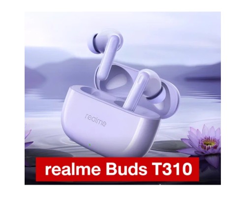 Беспроводные наушники Realme Buds T310 Лавандовый (RMA2303 Monet Purple)