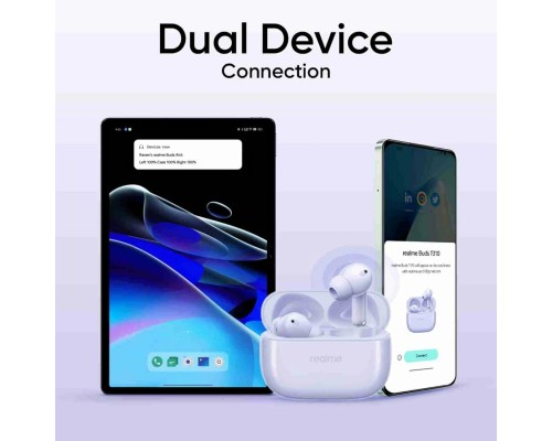 Беспроводные наушники Realme Buds T310 Лавандовый (RMA2303 Monet Purple)