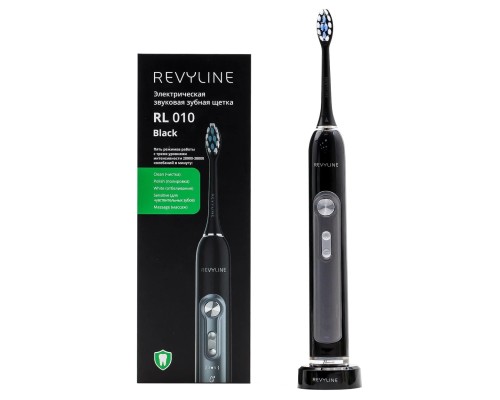 Звуковая зубная щетка Revyline RL 010, черный