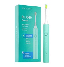 Электрическая звуковая зубная щётка Revyline RL 040, зеленый