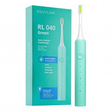Электрическая звуковая зубная щётка Revyline RL 040, зеленый
