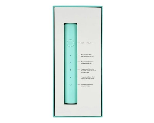 Электрическая звуковая зубная щётка Revyline RL 040, зеленый