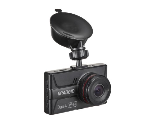 Видеорегистратор Roadgid Duo 4 Wi-Fi, 2 камеры, Full HD, черный