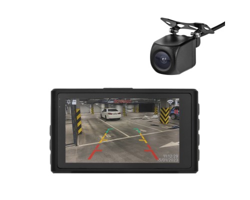 Видеорегистратор Roadgid Duo 4 Wi-Fi, 2 камеры, Full HD, черный