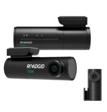 Видеорегистратор Roadgid Tube 4К 2CH, 2 камеры, Wi-Fi, черный