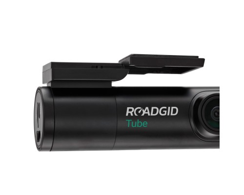 Видеорегистратор Roadgid Tube 4К 2CH, 2 камеры, Wi-Fi, черный